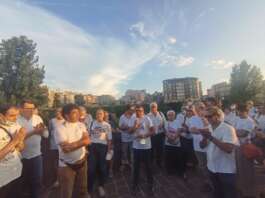FOTO/ Flash mob per la tutela del Calore, le associazioni: “Chiediamo trasparenza”