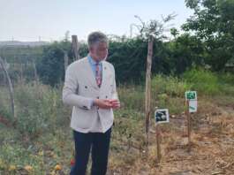 VIDEO/ Il Ministro Giuli a Poggiomarino a due mesi dai roghi: “Una ferita aperta”