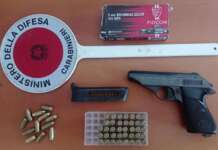 San Giorgio del Sannio, aveva in casa una pistola e 50 munizioni: arrestata