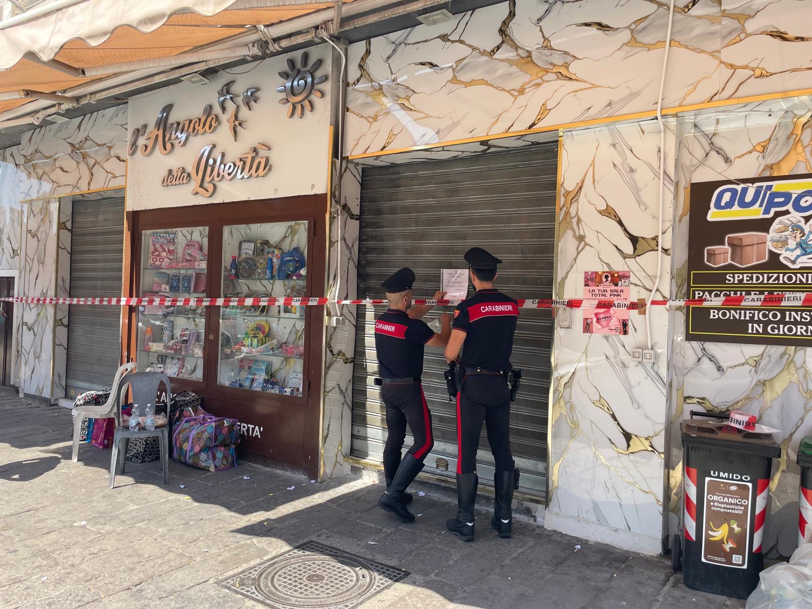 carabinieri chiudono il bar multi servizi per i familiari dei detenuti del carcere di poggioreale da Anteprima24.it carabinieri chiudono il bar multi servizi per i familiari dei detenuti del carcere di poggioreale