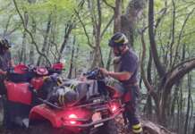 Cade durante un percorso di Moto Enduro, ferito un centauro