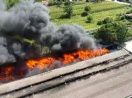 Incendio di Airola, superata la fase emergenziale: controlli ancora sui prodotti
