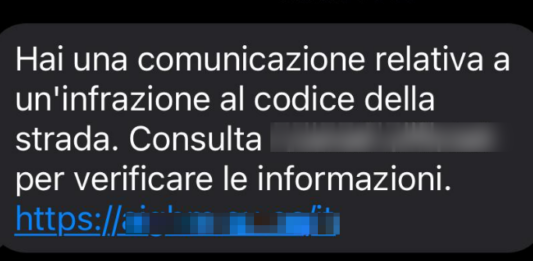 “Hai una multa da pagare”: se ricevi questo SMS non cliccare, è una trappola