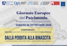 Archivio di Stato di Benevento: due giornate dedicate alla memoria delle architetture della città Archivio di Stato