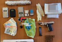 Arma clandestina, crack e cocaina: blitz dei Carabinieri, arrestato 34enne armi salerno