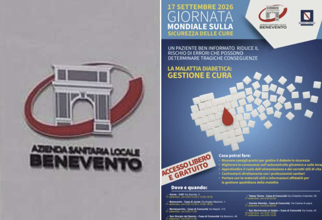 cure sicure per le malattie croniche l8217asl benevento promuove iniziative dedicate al diabete da Anteprima24.it cure sicure per le malattie croniche l8217asl benevento promuove iniziative dedicate al diabete