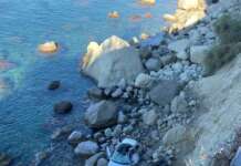 Tre ragazzi rubano un’auto e finiscono in una scarpata: gravi due 18enni Auto scarpata Ischia