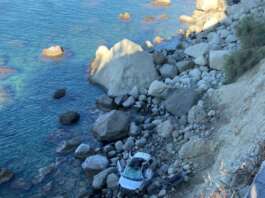 Tre ragazzi rubano un’auto e finiscono in una scarpata: gravi due 18enni Auto scarpata Ischia