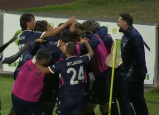 Cavese scatenata nella ripresa: il Savoia cade 4-2 Cavese esultanza vs Savoia 2026-27