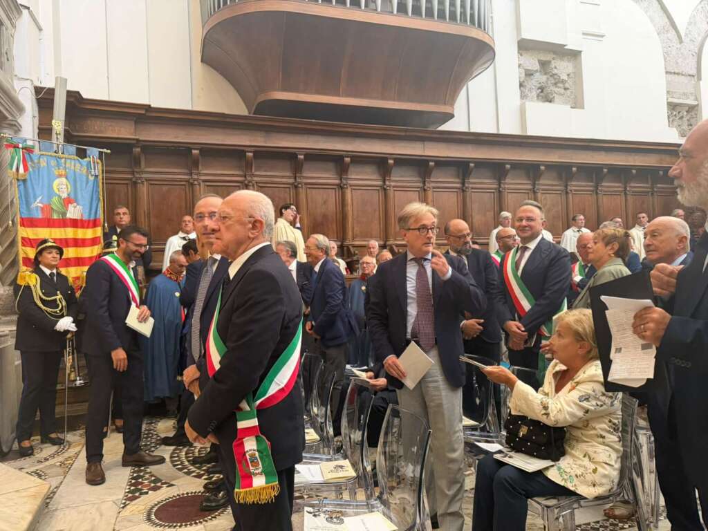 De Luca celebrazioni San Matteo 2026