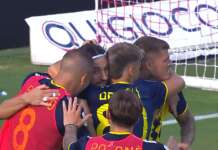 Juve Stabia, pari al Menti: Di Nardo risponde a Corazza e firma l’1-1 Esultanza Di Nardo vs Vicenza, Juve Stabia 2026-27