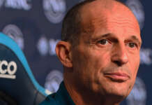 Napoli, Allegri: “Poche chiacchiere, domani con il Bologna bisogna vincere”
