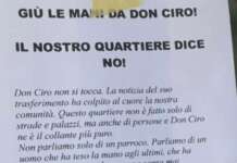 Chiesa Gesù Redentore: protesta dei fedeli per far restare Don Ciro