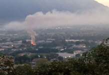 Airola, incendio nel sito di stoccaggio: area sequestrata e indagini della Procura Incendio Airola ripartito 1