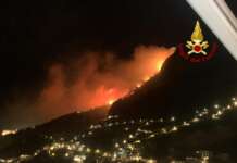 Incendi dolosi in Costiera amalfitana, Procura Salerno apre tre inchieste Incendio costiera amalfitana