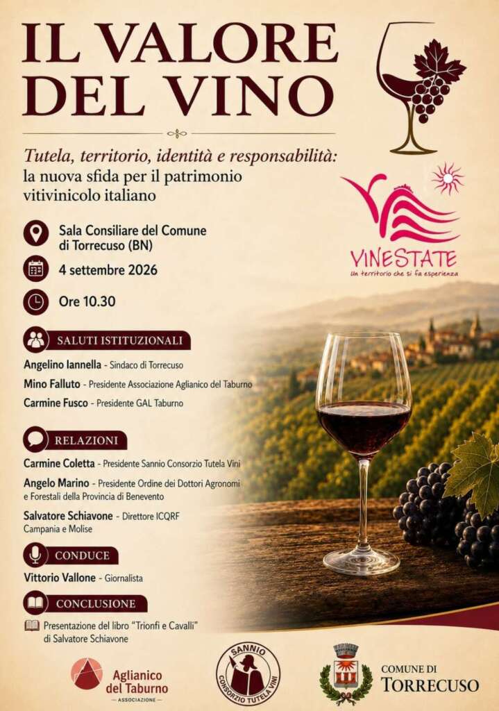 Locandina convegno Vinestate 2026