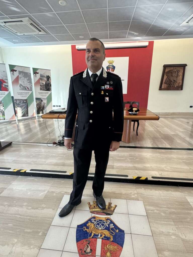 Comandante Carabinieri Salerno