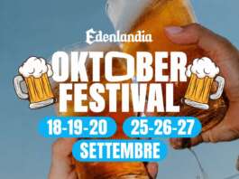 Cristiano Malgioglio inaugura Oktober Festival: dal 18 settembre la Baviera ritorna in Edenlandia con la festa della birra Edenlandia, Oktoberfestival 2026