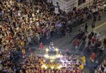 De Luca, il Santo e la città: pari e patta Processione San Matteo
