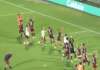 Salernitana, finalmente la prima vittoria: la capolista Potenza cade 4-2 all’Arechi Salernitana esultanza