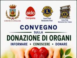 Donazione di organi, domani ad Apollosa convegno dell’AIDO