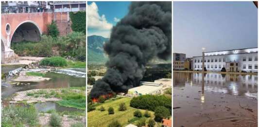 Benevento, l’estate dei quattro elementi: fuoco, acqua, aria e… una terra abbandonata
