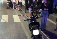 Pontecagnano, incidente nella notte: scontro auto-moto, un minore trasportato al Ruggi