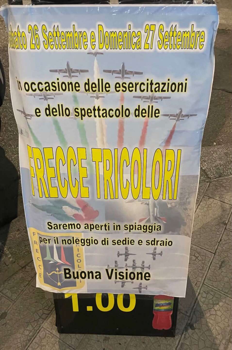 sedie sdraio in fitto per vedere le frecce tricolori da Anteprima24.it sedie sdraio in fitto per vedere le frecce tricolori