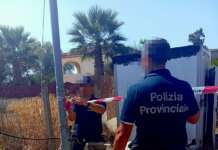 Castel Volturno, autolavaggio abusivo sequestrato dalla Polizia Provinciale