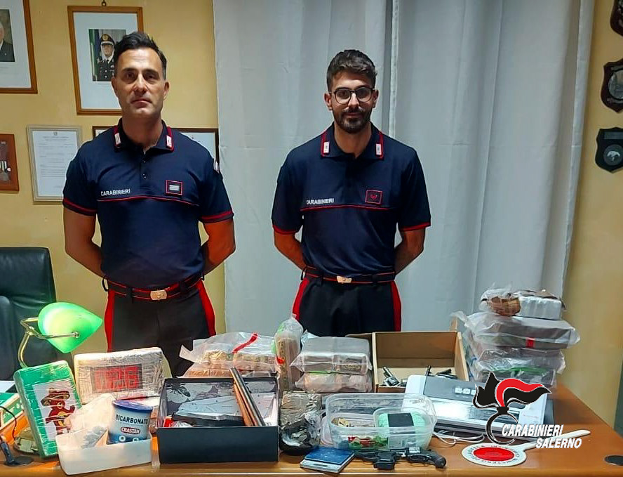Armi e droga, Montecorvino Rovella