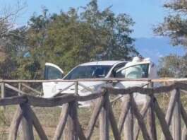 Uomo trovato morto in auto con profonda ferita alla gola auto uomo sgozzato agropoli