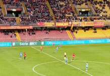Benevento, gioco e sostanza come una big: dettagli da rivedere Benevento-Catanzaro 2026-27 fase di gioco