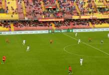 SERIE B/ Benevento-Cesena 2-0, una Strega da impazzire: terza vittoria consecutiva Benevento-Cesema, fase di gioco