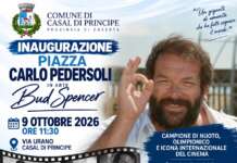 Quelli buoni vincono sempre: a Casal di Principe una piazza dedicata a Bud Spencer Bud Spencer, piazza dedicata a Casal di Principe