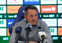Juve Stabia, De Giorgio: “Sconfitta difficile da mandare giù, ci è mancata qualità negli ultimi metri” De Giorgio, allenatore Juve Stabia