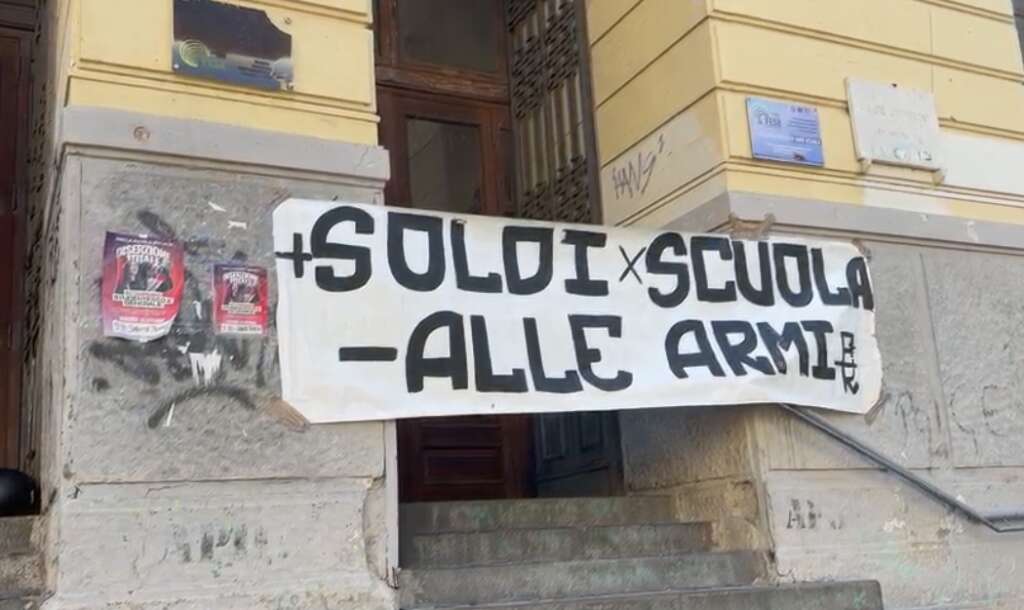 Protesta Liceo Tasso Salerno