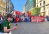 FOTO-VIDEO/ “Soldi a scuole e trasporti, non alle armi da guerra”