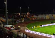 Benevento, tris ad Arezzo: la Strega vola Benevento trasferta Arezzo tifosi