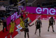 Scafati lotta ma cade a Bologna: la Virtus si impone 108-83 Scafati Basket vs Bologna 2026-27