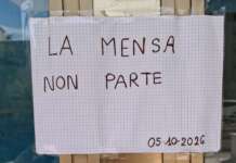 Mensa scolastica, domani non si parte: criticità al centro cottura, servizio rinviato
