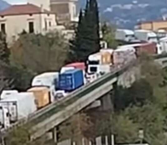 Camion sul viadotto: in arrivo pedaggio e nuove regole