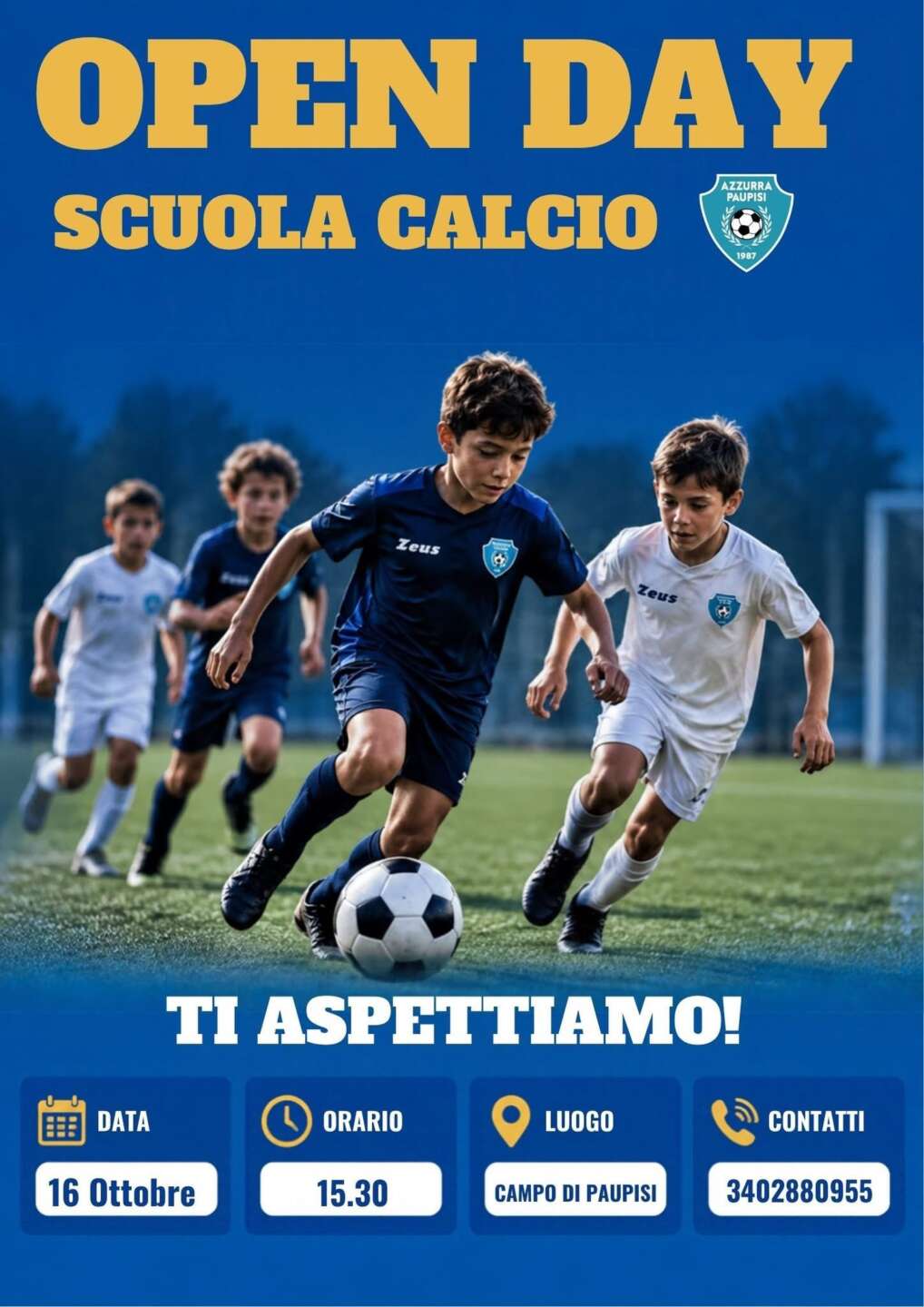 azzurra paupisi una promessa che diventa realt224 il calcio giovanile riparte dai bambini da Anteprima24.it azzurra paupisi una promessa che diventa realt224 il calcio giovanile riparte dai bambini