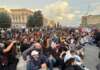 Corteo a Napoli, niente tensioni ma slogan contro Meloni e governo