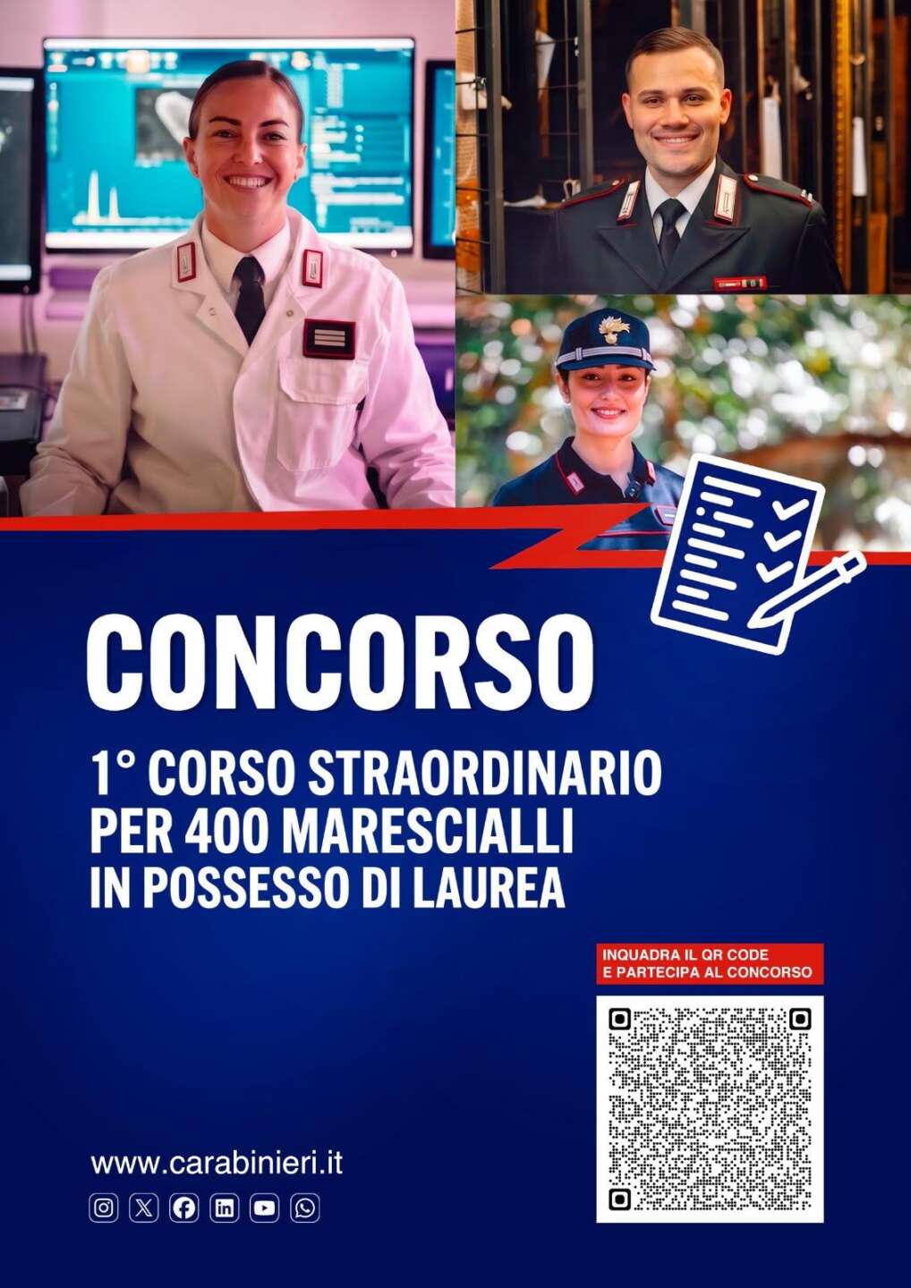 carabinieri prorogata la scadenza del concorso straordinario per 400 allievi marescialli da Anteprima24.it carabinieri prorogata la scadenza del concorso straordinario per 400 allievi marescialli