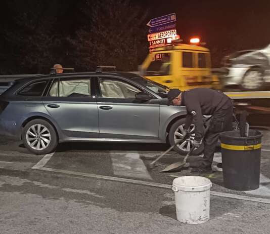 Violento impatto all’ingresso della tangenziale
