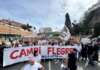 Bradisismo, la protesta dei Campi Flegrei: “Servono sicurezza abitativa e sostegni economici”