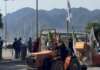 Salerno, paralisi traffico: corteo dei trattori protesta trattori